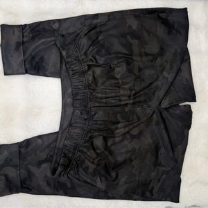 Lululemon Black Camouflage Joggers
